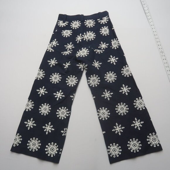 Zara Contrast Embroidered Culottes ZW Collection Size XS - Picture 7 of 14